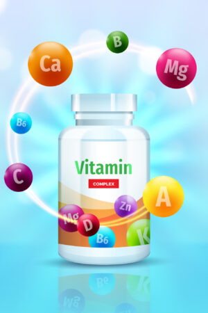 Vitamin,A,C,D,K,B12